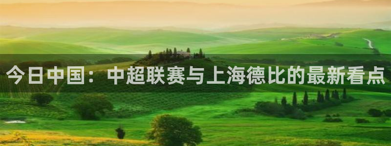 今日中国：中超联赛与上海德比的最新看点