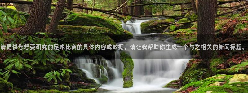 请提供您想要研究的足球比赛的具体内容